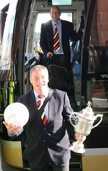 Rangers Football Club: McDowall and McCoist Celebrate Scottish Cup Victory (2008)