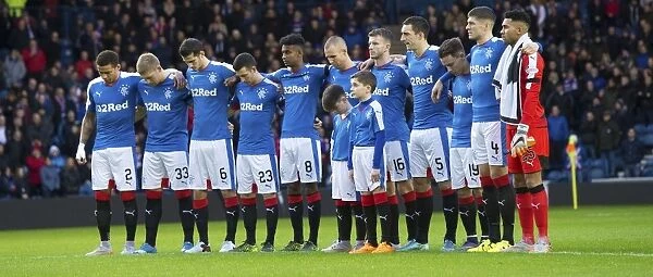 Rangers Football Club: A Moment of Silence for Arnold Peralta at Ibrox Stadium - In Honor of the 2003 Scottish Cup Champions