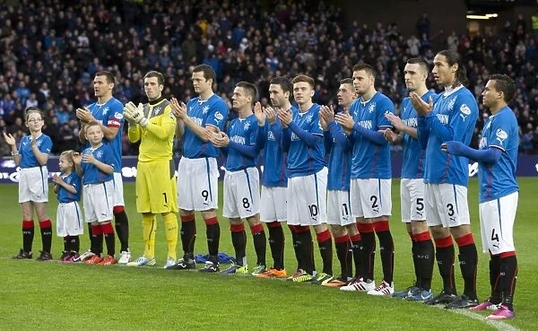 Rangers Football Club Pays Tribute: A Minute's Silence for Nelson Mandela at Ibrox Stadium (Scottish Cup Final 2003)