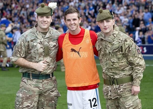 Rangers Football Club: Saluting the Heroes - Half-Time Tribute to the Armed Forces at Ibrox Stadium