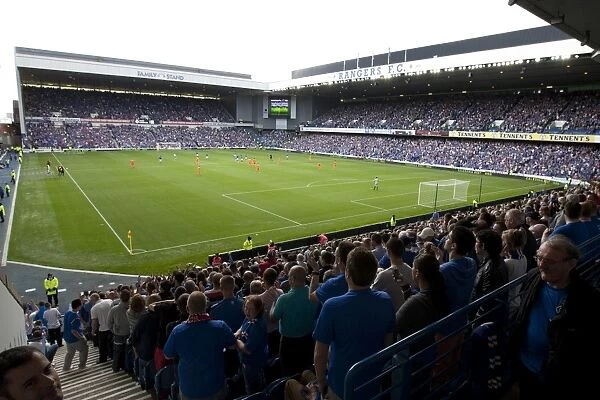Rangers Football Club: A Sea of Passionate Fans Pack Ibrox Stadium for Thrilling 5-1 Victory