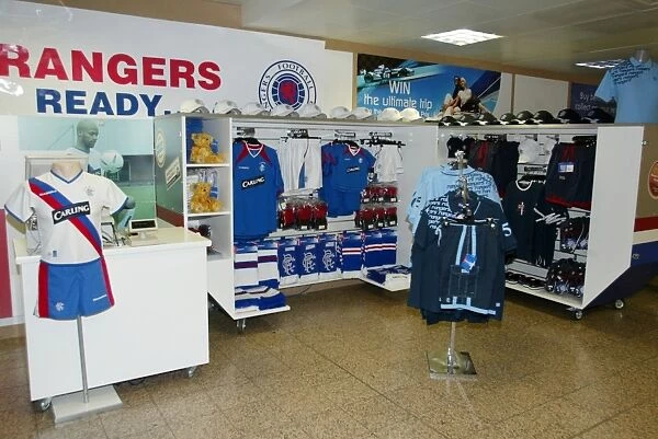 Rangers Football Club: Shop at Glasgow Airport