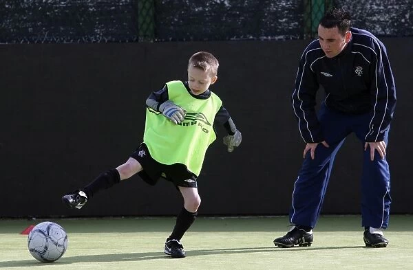 Rangers Football Club Soccer Schools: Fun Mid-Term Break Courses for Kids - Skill Development in East Kilbride