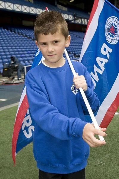Rangers Football Club: SPL Champions Receive Guard of Honor from Adoring Kids during Motherwell Match