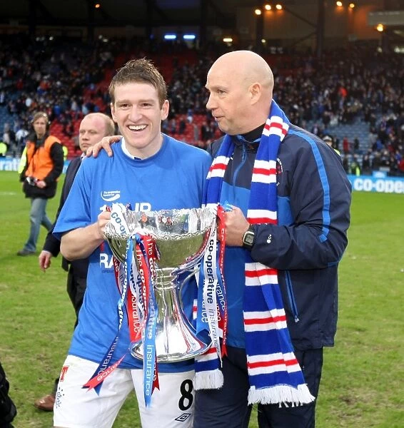 Rangers Football Club: Stevens and McDowall's Triumphant Moment with the 2011 Co-operative Cup
