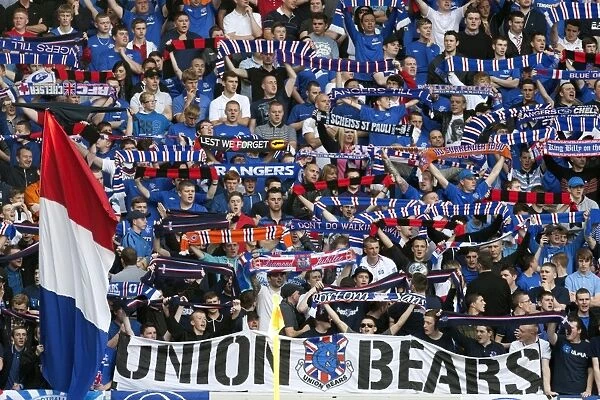 Rangers Football Club: Thrilling 5-1 Triumph Over Elgin City by The Blue Order Fans at Ibrox Stadium