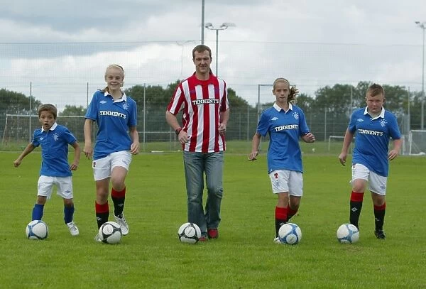 Rangers Football Club: Training with Murio-Fernandes, Hill, Webster, Pointer, and Boyes (Summer 2010 Residential Camp)