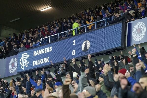 Rangers Football Club: Triumphant Championship Victory over Falkirk at Ibrox Stadium