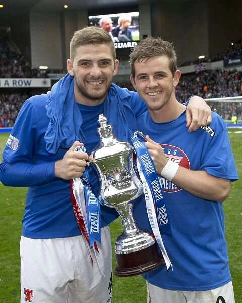 Rangers Football Club: Triumphant Third Division Victory with Kyle Hutton and David Templeton at Ibrox Stadium