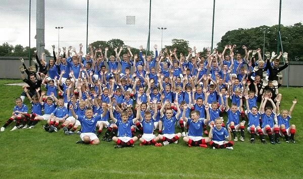Rangers Football Club: Unified Training Session - Garscube Team and Soccer Schools Team