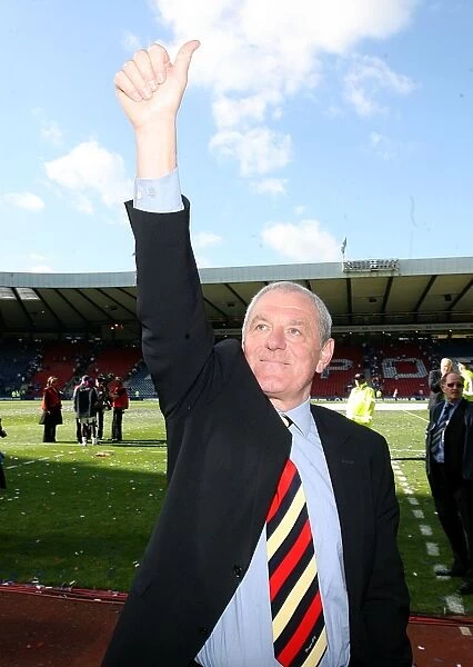 Rangers Football Club: Walter Smith's Team Triumphs in the Scottish Cup Final (2008)
