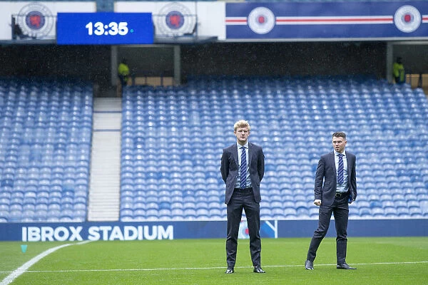 Rangers Football Club: Worrall and Middleton in New Suits for Ladbrokes Premiership Clash at Ibrox Stadium