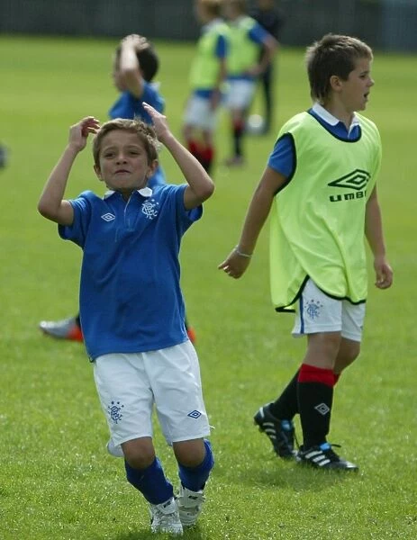 Rangers Football Club: Young Rangers in Action at 2010 Summer Camp