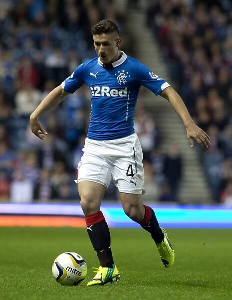 Rangers Fraser Aird in Thrilling Action at Ibrox Stadium during Rangers vs Hibernian (SPFL Championship) - Scottish Cup Champions 2003