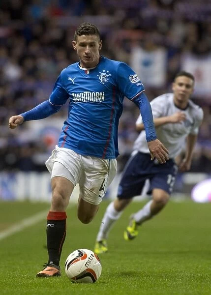 Rangers Fraser Aird Thrills at Ibrox: Scottish League One Clash vs Forfar Athletic (Scottish Cup Champions 2003)