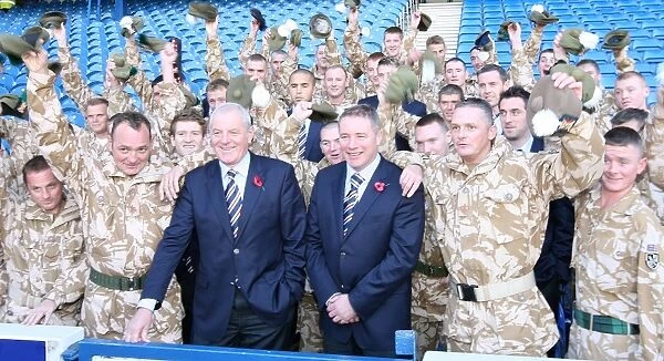 Rangers Glorious 5-0 Victory over Inverness Caledonian Thistle with Military Guests: Ibrox Welcomes Argyll and Sutherland Highlanders and Royal Highland Fusiliers