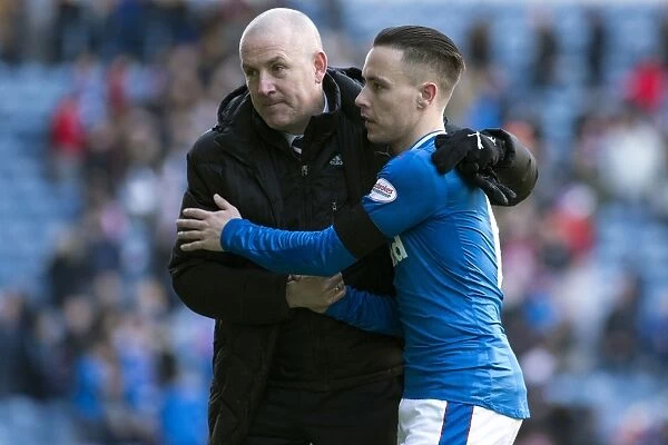 Rangers Glorious Scottish Cup Victory: Mark Warburton and Barrie McKay's Jubilant Moment
