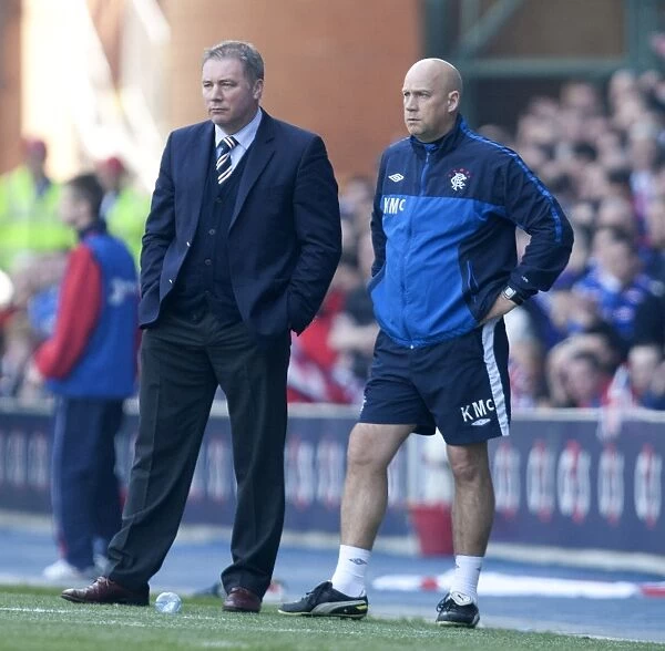 Rangers Glory: McCoist and McDowall's Triumphant Moment after 3-2 Victory over Celtic at Ibrox Stadium