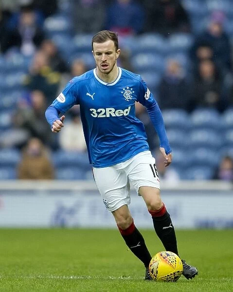 Rangers Glory Moment: Andy Halliday Leads the Charge in Scottish Cup Quarterfinal Win Against Falkirk at Ibrox Stadium