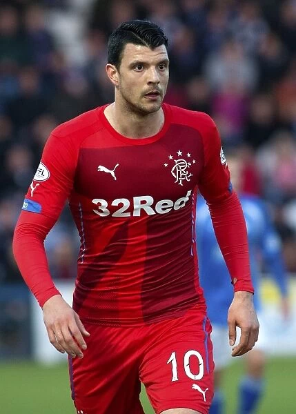 Rangers Haris Vuckic Stands Out: Scottish Championship Battle against Queen of the South at Palmerston Park