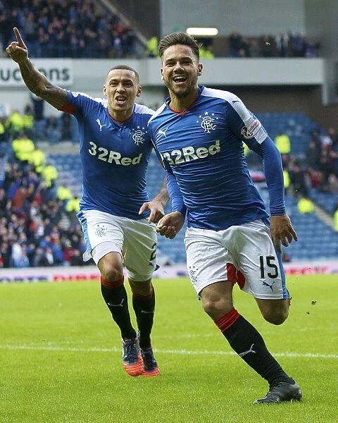 Rangers Harry Forrester: The Thrilling Moment of Championship-Winning Glory at Ibrox Stadium