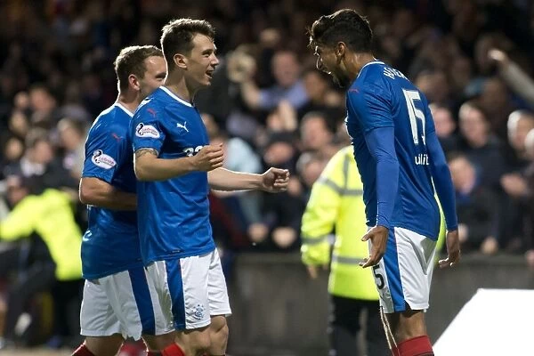 Rangers: Herrera and Jack in Glory - Betfred Cup Goal Celebration vs. Partick Thistle
