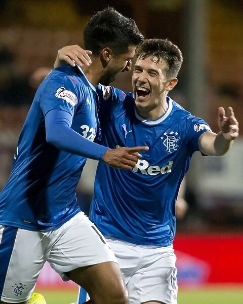 Rangers Herrera and Jack: Unstoppable Duo Celebrates Betfred Cup Goal