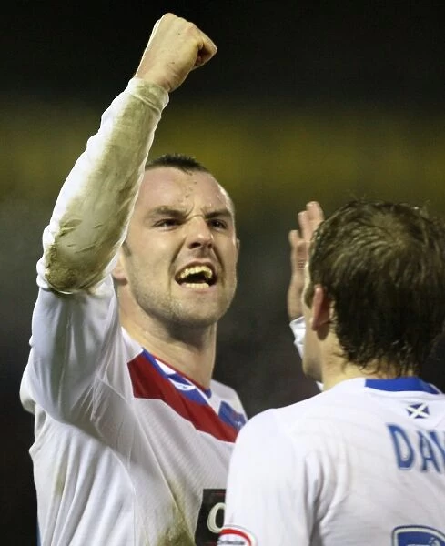 Rangers Homecoming: Kris Boyd's Thrilling Opening Goal (2-0) Against St. Johnstone in the Scottish Cup
