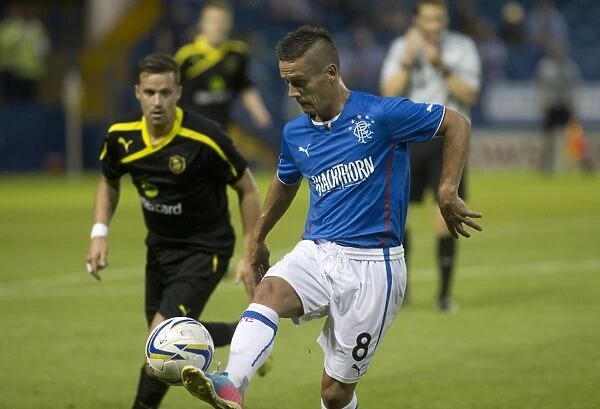 Rangers Ian Black in Action: Securing a 1-0 Pre-Season Win Against Sheffield Wednesday at Hillsborough Stadium