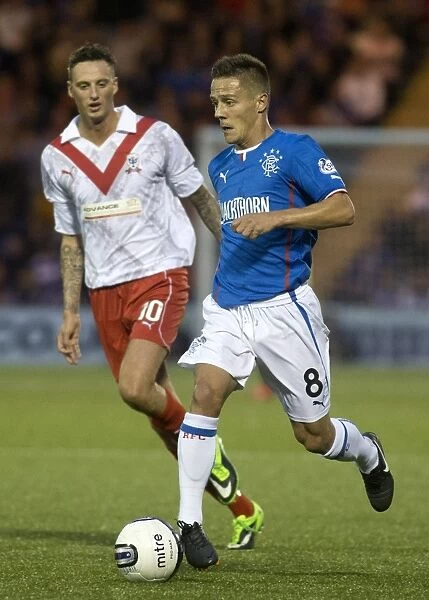 Rangers Ian Black Stars in Dominant 6-0 Scottish League One Win over Airdrieonians at Excelsior Stadium