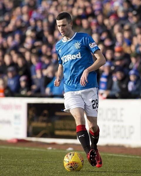 Rangers Jamie Murphy in Action: Scottish Cup Fifth Round at Ayr United's Somerset Park (2003 Champions)