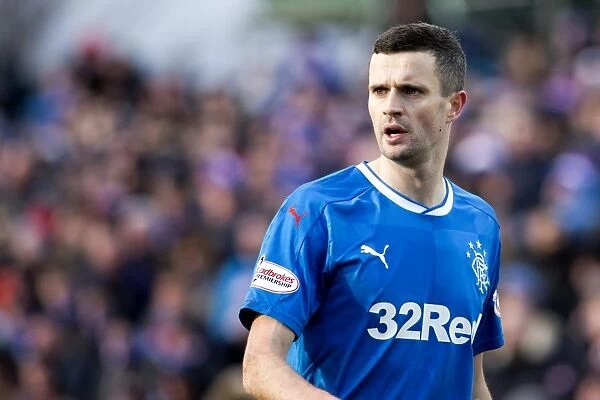 Rangers Jamie Murphy in Action: Scottish Cup Fifth Round at Ayr United - Somerset Park