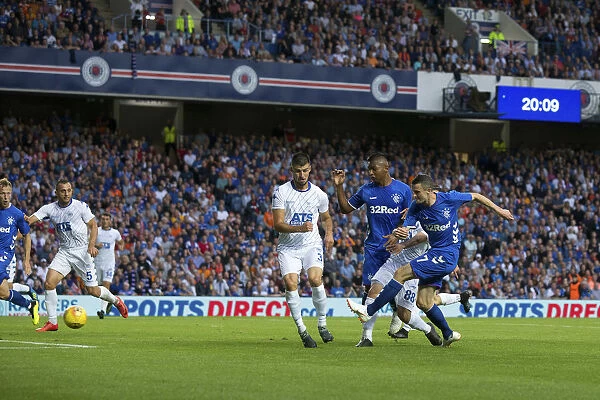 Rangers Jamie Murphy Scores Stunning Europa League Goal at Ibrox, Thrilling the Crowd