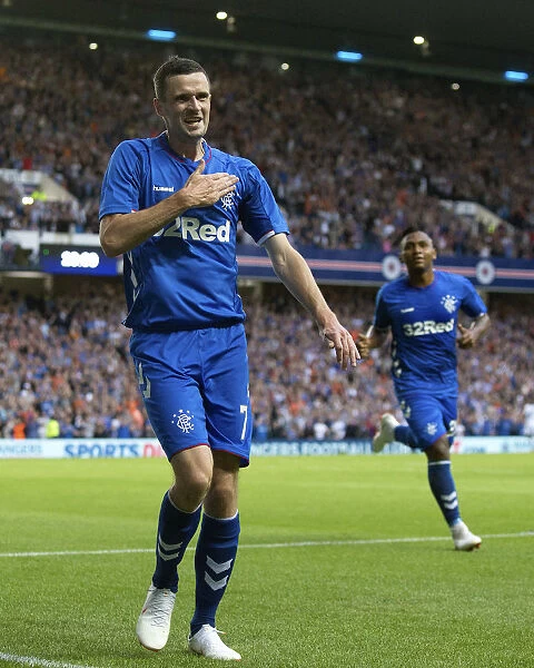 Rangers Jamie Murphy Scores Thrilling Europa League Goal at Ibrox