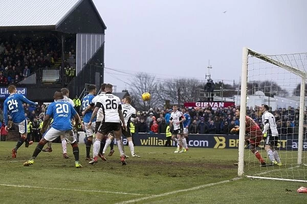 Rangers Jason Cummings Scores the Decisive Goal: Scottish Cup Fifth Round Victory at Ayr United (2003)