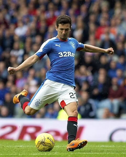 Rangers Jason Holt in Action: League Cup First Round vs Peterhead at Ibrox Stadium (Scottish Cup Winners 2003)