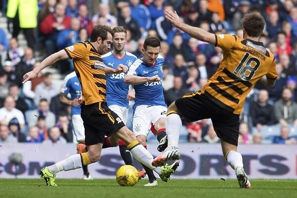 Rangers Jason Holt Chases Championship Glory: Thrilling Shot at Alloa Athletic in Ibrox Showdown