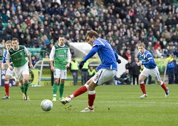 Rangers Jelavic Scores Penalty: Hibernian 0-2 Rangers (Scottish Premier League)