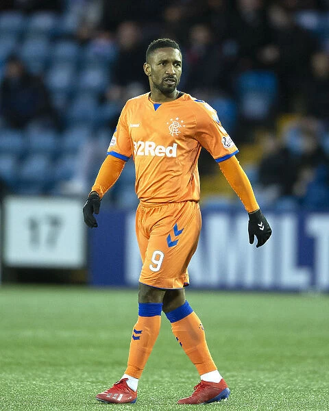 Rangers Jermain Defoe Scores in Fifth Round of Scottish Cup at Kilmarnock's Rugby Park