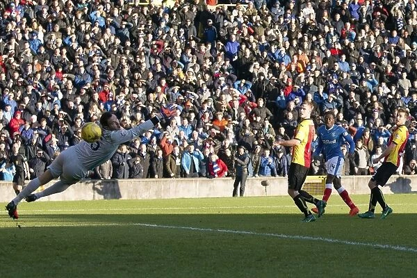 Rangers Joe Dodoo Thrills with Stunning Goal vs. Partick Thistle in Ladbrokes Premiership