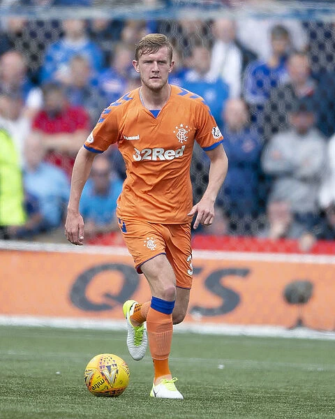 Rangers Joe Worrall in Action: Scottish Premiership Clash at Kilmarnock's Rugby Park