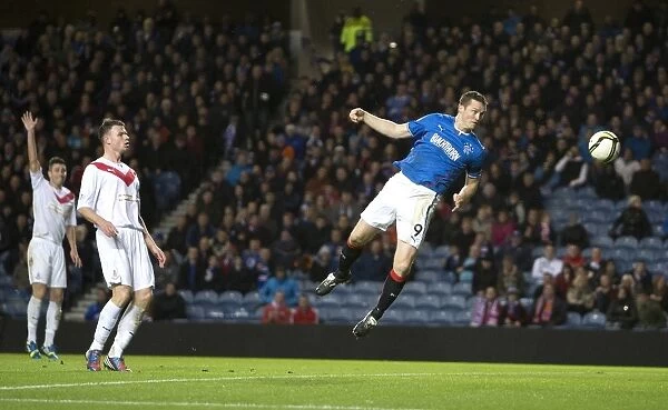 Rangers Jon Daly Doubles Up: 3-0 Scottish Cup Victory Over Airdrieonians at Ibrox Stadium