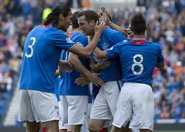 Rangers Jon Daly Scores First Goal in Impressive 8-0 Victory Over Stenhousemuir