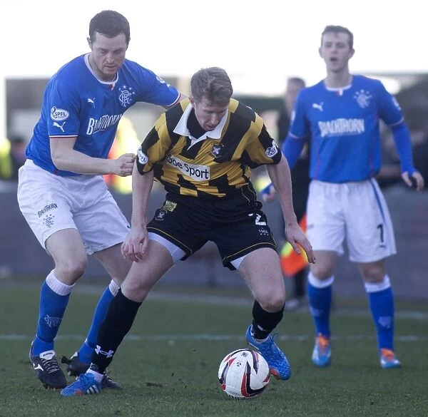 Rangers Jon Daly vs East Fife's David Cowan: Heated Clash in Scottish League One Match
