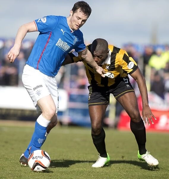 Rangers Jon Daly vs East Fife's Joe Mbu: Heated Clash in Scottish League One Match