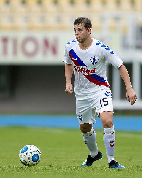 Rangers Jon Flanagan in Action: Europa League Clash against FC Shkupi at Philip II Arena