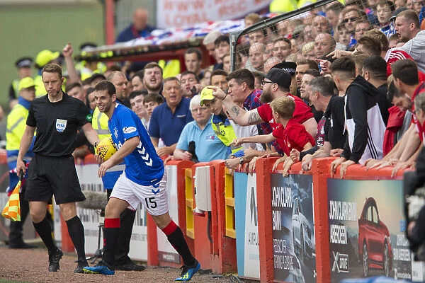 Rangers Jon Flanagan Braces Aberdeen Fans Hostility at Pittodrie Stadium