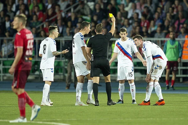 Rangers Jon Flanagan Dismissed: Second Yellow Card Against FC Ufa in Europa League Play Off at Neftyanik Stadium