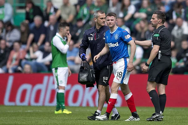 Rangers Jordan Rossiter Suffers Injury in Scottish Cup Winners Clash against Hibernian