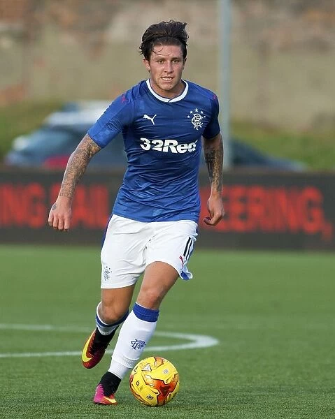 Rangers Josh Windass in Action: Betfred Cup Clash vs East Stirlingshire at Ochilview Park